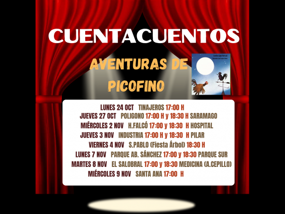 Cuentacuentos gallo picofino