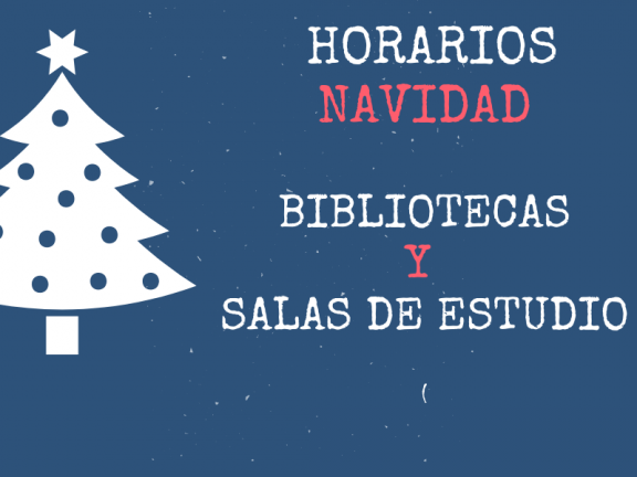 BIBLIOTECAS HORARIO ESPECIAL NAVIDAD 22