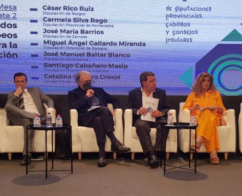 El presidente de la Diputación de Albacete interviene en una mesa redonda sobre la Transformación Digital de la V Conferencia de Presidencias de la ...