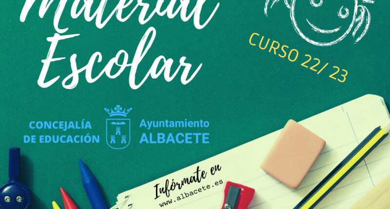 Logotipo de ayuda de útiles escolares