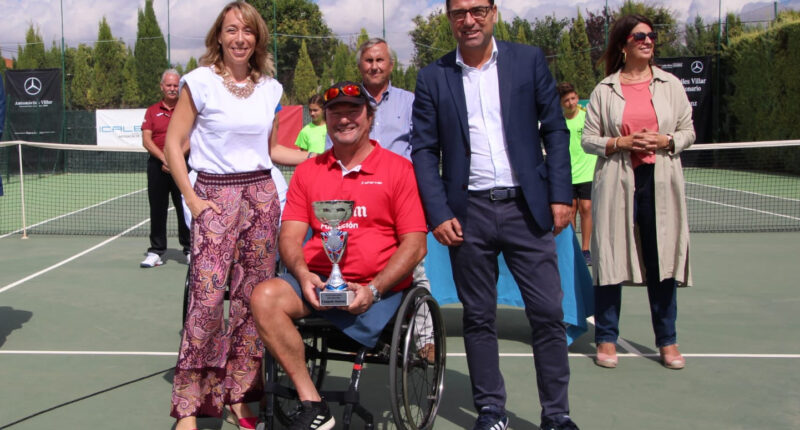 El Club de Tenis de Albacete ha acogido este fin de semana la decimocuarta edición del Trofeo de Tenis en Silla de Ruedas 'Ciudad de Albacete'
