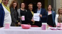 Cabañero reitera el apoyo de la Diputación a AMAC en el marco del Día Mundial de la Lucha contra el Cáncer de Mama