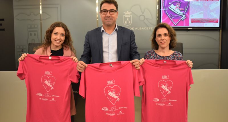 La concejala de Deportes agradece a AMAC la promoción de hábitos saludables para hacer frente al cáncer a través de la Carrera por la Salud de la Mujer