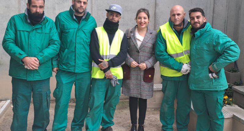 Amparo Torres destaca la apuesta municipal por la reinserción laboral y social de las personas en exclusión social a través del Proyecto Horizonte