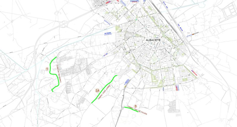 El Ayuntamiento de Albacete ha comenzado a reparar las carreteras dañadas por el temporal Filomena