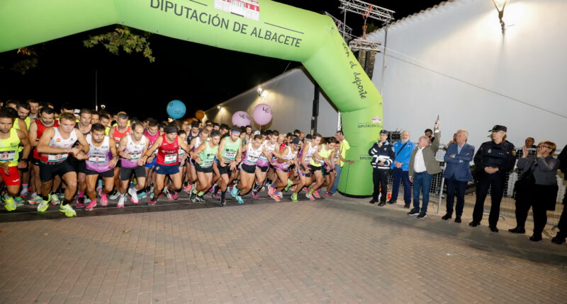 Albacete vivió una gran noche de atletismo con 2.500 personas participando en sus primeros 10K nocturnos