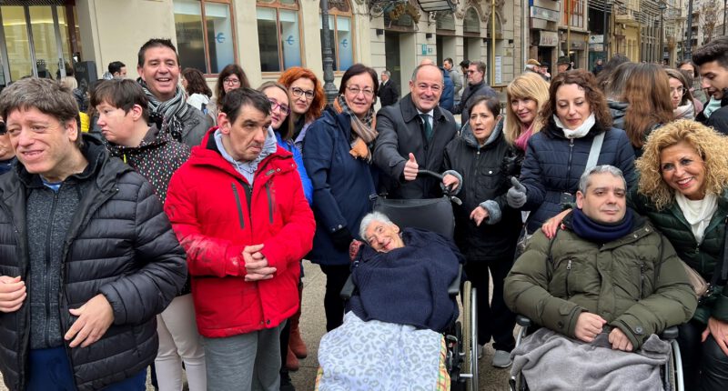 Albacete 'marcha por la igualdad' para conmemorar el Día Internacional de las Personas con Discapacidad