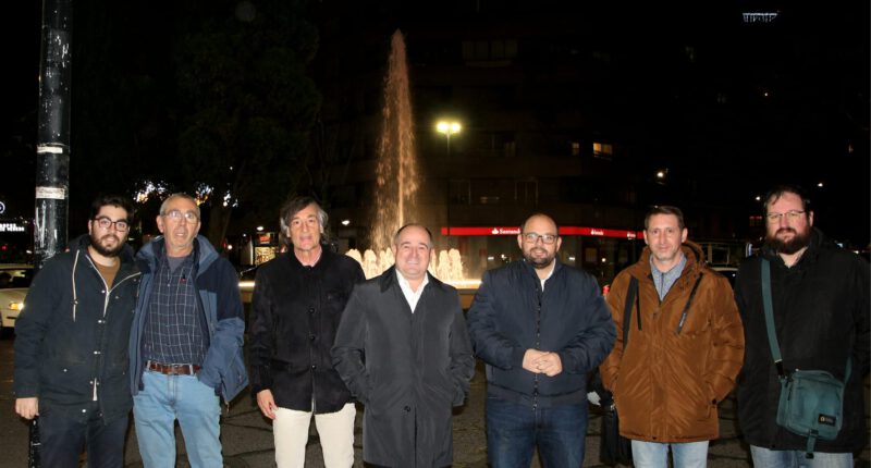 Finalizan las obras de acondicionamiento y mejora realizadas en la fuente de la plaza Benjamín Palencia