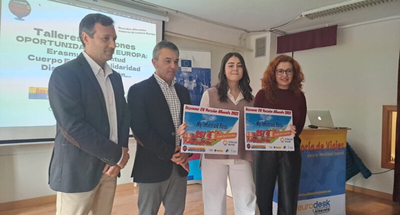 La campaña 'Time to Move' entrega dos pases Interrail a una joven de Albacete