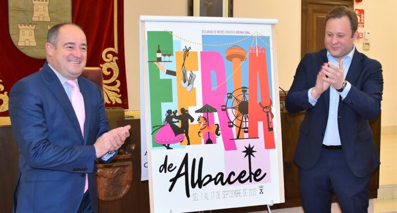 Arranca la Feria 2023 con la presentación del cartel publicitario diseñado por la albaceteña Rosana Sánchez