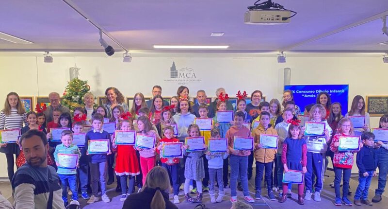 Más de 500 niños y niñas participan en el XX Concurso Infantil de Dibujo en Cuchillería 'Amós Núñez'