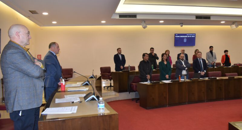 El pleno del Ayuntamiento de Albacete celebrado hoy ha comenzado con un minuto de silencio, como gesto de condena y rechazo a la violencia machista