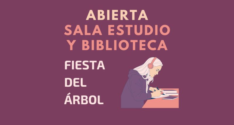 SALA DE ESTUDIO ABIERTA Y BIBLIOTECA DEL PARQUE FIESTA DEL ÁRBOL